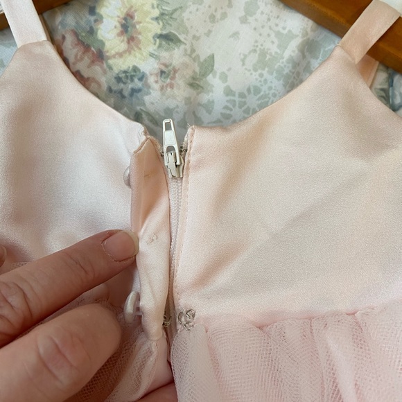 Us Angels - Ballerina, Flower girl dress, in Blush colour. Size 12 months. - Picture 7 of 9